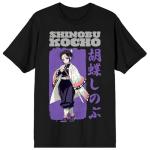 Demon Slayer SSN 1 Shinobu Kocho Men's Black Crew Neck Short Sleeve T-Shirt-XL