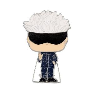 Loungefly POP! Large Enamel Pin Anime: Jujutsu Kaisen - Satoru Gojo Enamel Pins - Cute Collectable Novelty Brooch - for Backpacks & Bags - Gift Idea - Official Merchandise - Anime Fans