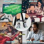 RICK AND MORTY Mens Funny Calf Socks Pack of 5 Cool Soft Comfy Breathable Novelty Cartoon Socks Pickle Rick Gifts for Men (7/11 US, Green/Black)