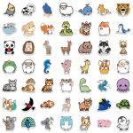 Kawaii Anime Stickers – 50 Cute Vinyl Decals