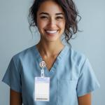 Anime Badge Reel with Alligator Clip and Cord