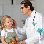 Cute Anime Badge Reel and Name Tag Set