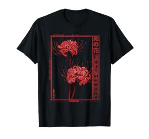 Japanese Spider Lily Anime Aesthetic T-Shirt