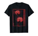 Japanese Spider Lily Anime Aesthetic T-Shirt