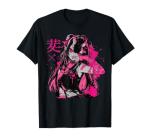 Alternative Vaporwave Gothic Sad Alt Grunge Woman Goth Grunge Demon Anime Girl Waifu Horror Alt Aesthetic T-Shirt