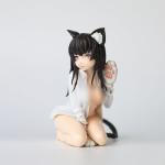 Zatanend Ecchi Figure Catgirl Mia,Anime Girl Figure Waifu Hentaii.Sexy Action +18 Uncensored Collection Statue Gift Model Toys No Box