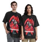 Mens Womens Chainsaws Anime Man T Shirt Vintage Oversized Short Sleeve T Shirts for Men Women Fashion Tee T Shirt Top X-Large