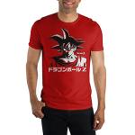 Dragon Ball Z Goku Kanji Mens Red Graphic Tee Shirt- XL