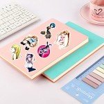 100 Anime Girl Stickers Set