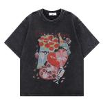 Berserk Anime Graphic Tee - Vintage Y2K Style