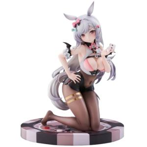 MABAIUDE Illustration Ashigechan Figure - 18cm Sexy Bunny Girl Statue Original Painting Figure Lewd Anime Figurine Collectible - Desktop Decoration Gifts for Fans