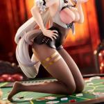 MABAIUDE Illustration Ashigechan Figure - 18cm Sexy Bunny Girl Statue Original Painting Figure Lewd Anime Figurine Collectible - Desktop Decoration Gifts for Fans