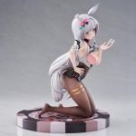MABAIUDE Illustration Ashigechan Figure - 18cm Sexy Bunny Girl Statue Original Painting Figure Lewd Anime Figurine Collectible - Desktop Decoration Gifts for Fans