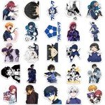 50PCS Blue Lock Anime Stickers for All Surfaces