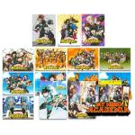 Shueisha My Hero Academia Poster Set - My Hero Academia Room Decor Bundle with 14 My Hero Academia Wall Art Posters 8" x 11" Plus Mobile Wallet