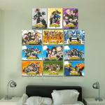 Shueisha My Hero Academia Poster Set - My Hero Academia Room Decor Bundle with 14 My Hero Academia Wall Art Posters 8" x 11" Plus Mobile Wallet