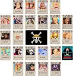 25PCS One Piece Wanted Posters - Straw Hat Crew