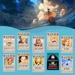 25PCS One Piece Wanted Posters - Straw Hat Crew