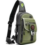 NICGID Sling Bag Chest Shoulder Backpack Crossbody Bags for Tablet Laptop Outdoor Hiking Men Women