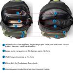 NICGID Sling Bag Chest Shoulder Backpack Crossbody Bags for Tablet Laptop Outdoor Hiking Men Women