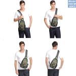 NICGID Sling Bag Chest Shoulder Backpack Crossbody Bags for Tablet Laptop Outdoor Hiking Men Women