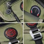 NICGID Sling Bag Chest Shoulder Backpack Crossbody Bags for Tablet Laptop Outdoor Hiking Men Women