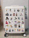 102Pcs Classic Anime Waterproof Sticker Pack
