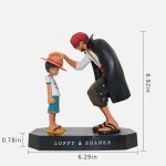 Luffy and Shanks Anime Action Figure Collector's Doll