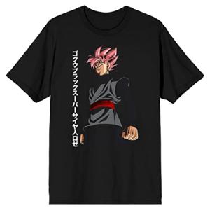 Dragon Ball Z Super Goku Character Men’s Black T-Shirt-Medium