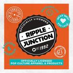Ripple Junction One Piece Men's Short Sleeve T-Shirt Monkey D. Luffy & Straw Hat Crew Anime Crew Neck Black X-Large