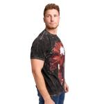 Bioworld My Hero Academia Tomura Shigaraki Men's Black Mineral Wash Oversized Crew Neck Short Sleeve T-Shirt-XL