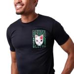 Demon Slayer Chachamaru Men's Black Short Sleeve Performance Tee-XL