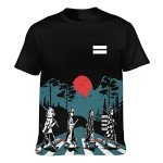 Unisex Anime Cartoon Athletic Tee Shirt