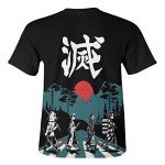 Unisex Anime Cartoon Athletic Tee Shirt