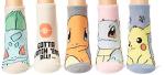Pokemon Women's 5 Pack No Show Socks