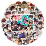 50Pcs Bungo Stray Dogs Stickers,Popular Classic Anime Stickers Waterproof Vinyl Decals for Bumper Cars Computer Scrapbook Guitar Luggage Skateboard Cute Aesthetic Manga Gifts (DG)