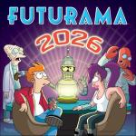 Futurama 2026 Wall Calendar