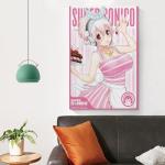 Japanese Anime Fictional Character Super Sonico Sexy Bikini Kawaii Poster Canvas Wall Art Posters Fo Canvas Painting Posters And Prints Wall Art Pictures for Living Room Bedroom Decor 12x18inch(30x45