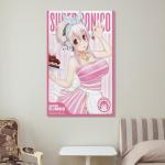Japanese Anime Fictional Character Super Sonico Sexy Bikini Kawaii Poster Canvas Wall Art Posters Fo Canvas Painting Posters And Prints Wall Art Pictures for Living Room Bedroom Decor 12x18inch(30x45