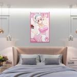 Japanese Anime Fictional Character Super Sonico Sexy Bikini Kawaii Poster Canvas Wall Art Posters Fo Canvas Painting Posters And Prints Wall Art Pictures for Living Room Bedroom Decor 12x18inch(30x45