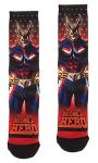 Bioworld My Hero Academia Manga All Might Men's Sublimated Crew Socks