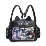 ZAROXOXS Kawaii Ita Bag Backpack Crossbody Bag Cat Shoulder Bags Multi-Purpose Pin Display with Insert
