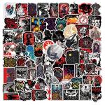 75pcs Berserk Anime Stickers Classic Game Sticker for Musical Instrument Decorations, Pencil Boxes, Art Supplies, Water Bottles, Laptops, Suitcases, Birthday Decoration, Holiday Party