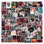 75pcs Berserk Anime Stickers Classic Game Sticker for Musical Instrument Decorations, Pencil Boxes, Art Supplies, Water Bottles, Laptops, Suitcases, Birthday Decoration, Holiday Party