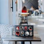 75pcs Berserk Anime Stickers Classic Game Sticker for Musical Instrument Decorations, Pencil Boxes, Art Supplies, Water Bottles, Laptops, Suitcases, Birthday Decoration, Holiday Party