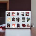 75pcs Berserk Anime Stickers Classic Game Sticker for Musical Instrument Decorations, Pencil Boxes, Art Supplies, Water Bottles, Laptops, Suitcases, Birthday Decoration, Holiday Party