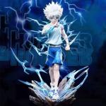 YLQANONG Killua Zaoldyeck Figures Anime Gon Freecss/Kurapika/Chrollo Lucilfer Figure Statues Anime Action Figurine 9.06IN
