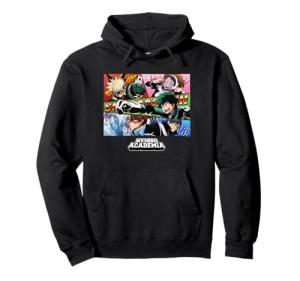My Hero Academia Class 1-A Group Comic Panels Anime Pullover Hoodie