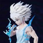 YLQANONG Killua Zaoldyeck Figures Anime Gon Freecss/Kurapika/Chrollo Lucilfer Figure Statues Anime Action Figurine 9.06IN