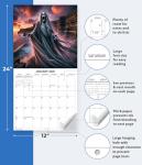 2026 Cryptids Monthly Wall Calendar | Monsters Gift Calendar 2025-2026
